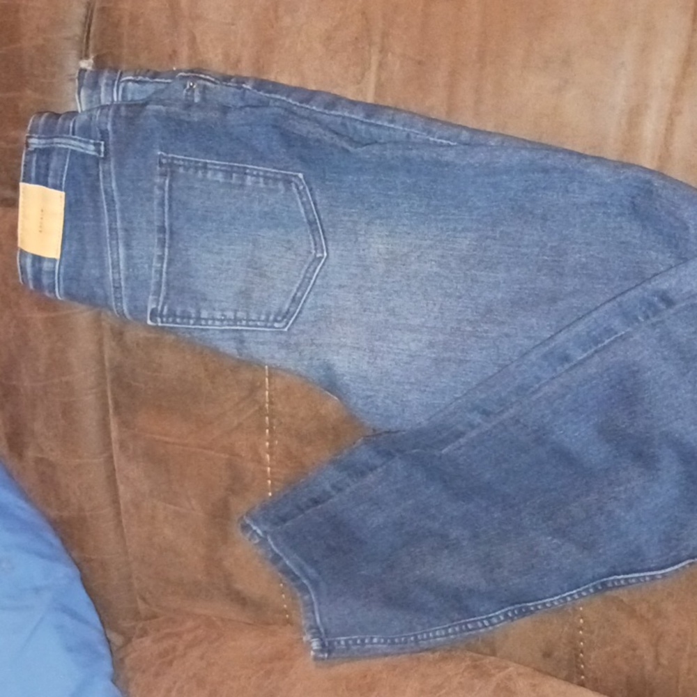 &Denim high waistband skinny stretch jeans